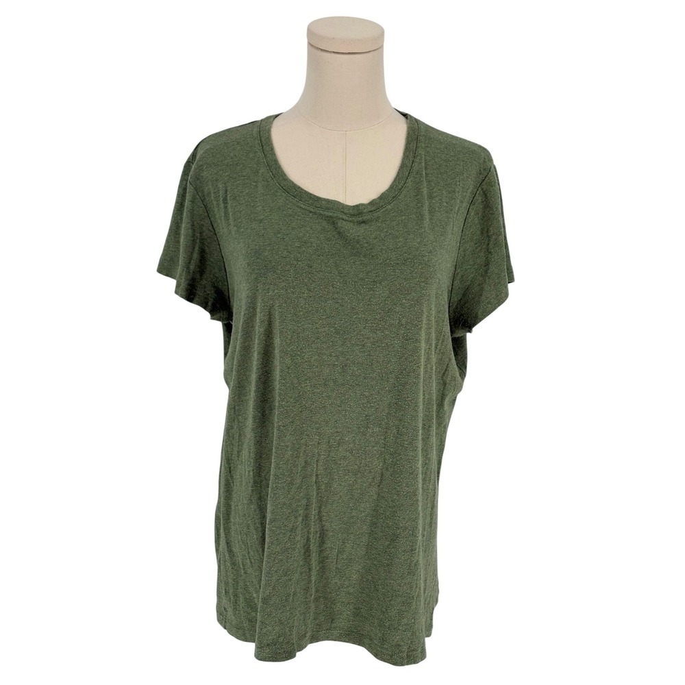 Sonoma Goods for Life Everyday Tee Green 100% Cotton XL